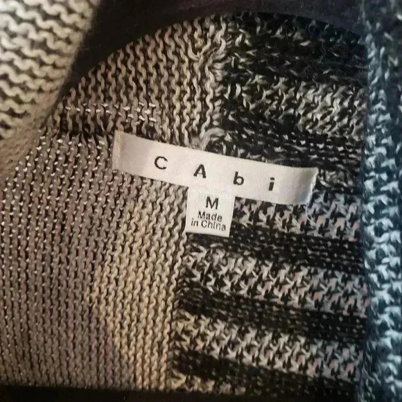 CAbi Style 483 Patchwork Circle Sweater - Picture 5 of 7